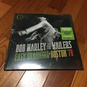 ボブ・マーリー　EASY SKANKING IN BOSTON 78 未開封　LP