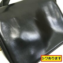 CELINE/ショルダーバッグ/トリオンフ金具/レザー/ブラック/セリーヌ/ヴィンテージ/オールド/斜め掛け/ポシェット/CB17_画像8