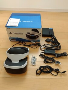 1円〜 動作品 PSVR プレイステーションVR + PlayStation Camera + モーションコントローラー + ソフト セット