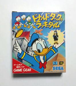 ゲームギア／GG【セガ／SEGA　ドナルドダックのラッキーダイム　箱説付】中古品