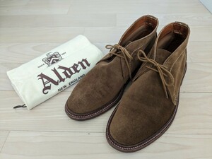 Alden オールデン 1493 アンラインドスエードチャッカブーツ サイズ7.0D 