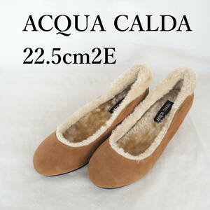 EB4227*ACQUA CALDA*アクアカルダ*レディースパンプス*22.5cm2E*茶