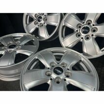 ☆::美品::☆BMW MINI/ミニクーパー/F56純正アルミホイール 15x5.5J 5穴 112 +46 4本SET◇中古 目立つ傷なし◇愛知郡愛荘町東円堂手渡し可_画像1