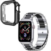 【大人気！】 ステンレスベルト アップルウォッチ AppleWatch バンド ベルト カバー付 金属ベルト 新品 未使用 プレゼント_画像6