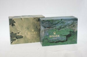 ◆ 1000円スタート ROLEX / ロレックス 2点セット 純正 空箱 内箱 ボックス 冊子 16234 16233 シール グリーン系 ヴィンテージ 143948