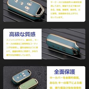 【送料無料、匿名配送】ホンダ スマートキーケース TPU キーカバー N-BOX N-ONE N-VAN ブラック×シルバーの画像5