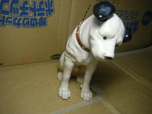 ビクター　犬の置物　大　　陶器製 高さ約２５cm 置物 昭和レトロ