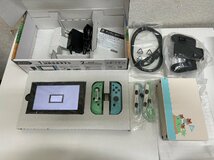 2434　任天堂 Nintendo Switch あつまれ どうぶつの森セット HAD-S-KEAGC 中古_画像1