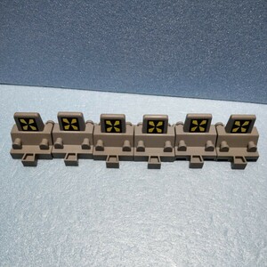  Plarail [ including in a package OK] car cease 6 piece gray grey car stop 