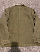 Supreme シュプリーム Denim Chore Coat M Olive オリーブ 2022ss M サイズ 試着のみ 正規品 ボックス ロゴ Box logo Star スター デニム_画像4