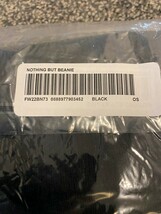 Supreme シュプリーム Nothing But Beanie Black 黒 ブラック 2022fw 新品 正規品 ニューエラ Beanie ビーニー ニット Knit キャップ_画像3