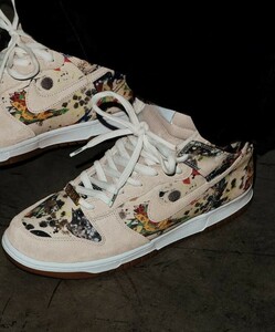 Supreme シュプリーム Nike SB Rammellzee Dunk High ナイキ ダンク US9.5 27.5cm 白 White 新品 正規品 Box Logo ロゴ ラメルジー