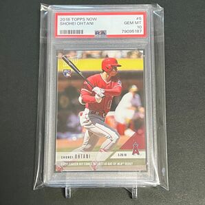 【PSA10】大谷翔平ルーキーカード初ヒット記念　2018 Topps now(24時間限定販売)Shohei Ohtani 5