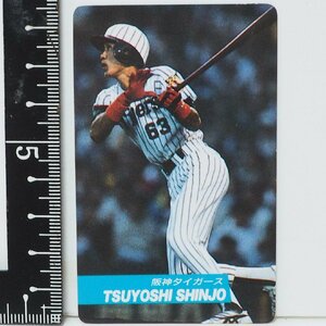  Kansai limitation 92 year Calbee Professional Baseball card No.T48[ new . Gou . Hanshin Tigers ] Heisei era 4 year 1992 year that time thing Calbee district version rare block Shokugan [ used ]