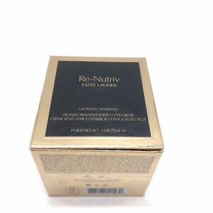 ※未使用　ESTE LAUDER Re-Nutriv／エスティ ローダー　リ ニュートリィブ　ダイヤモンド クリーム フォーアイ 15ml　（管１２３３４）