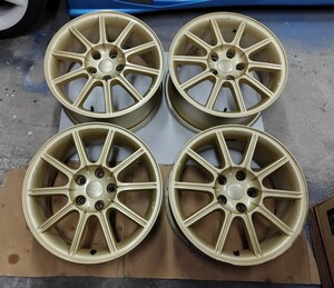 インプレッサ WRX STI GDB 純正 ホイール 4本セット 17インチ 8J 114.3 GRB GVB VAB VAG レヴォーグ VMG ブレンボ スタッドレス 手渡しOK