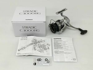 K18-776-1203-123【中古/美品】SHIMANO(シマノ) スピニングリール STRADIC「19 ストラディック C3000HG」04019