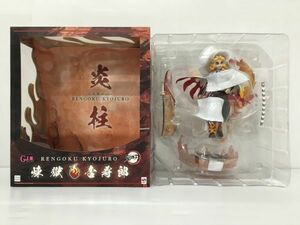 K18-815-1207-056【中古/微美品】MegaHouse(メガハウス) G.E.M.シリーズ 鬼滅の刃「煉獄杏寿郎」フィギュア 全高：約210mm