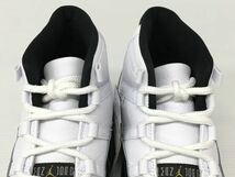 K12-140-149【未使用】Nike Air Jordan 11 Retro ナイキ エアジョーダン11 レトロ Gratitude CT8012-170 WHITE/METALLIC GOLD-BLACK 30cm_画像2