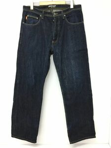 K12-062-1204-133【中古】STUSSY ROUGH and RUGGED DENIM ステューシー ボタンフライ デニムパンツ USA製 濃紺 サイズ32