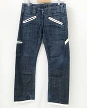 G-STAR RAW デニム ジーンズ ペインターパンツ カットオフ コットン インディゴ 8180 300 238 ジースターロゥ SIZE：28■1219D_画像1