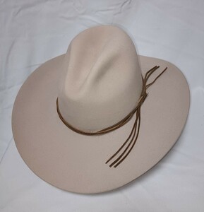 ステットソン　未使用　カウボーイハット　シルバーベイリー　6X STETSON フェルトハット ハット 帽子 59センチ