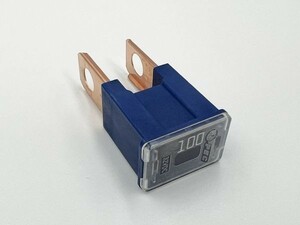 YO-786 [SBFC-BT 100A blue color 1 piece ] futoshi flat ...PEC slow blow fuse time lag B type for automobile .. type original new goods immediate payment 