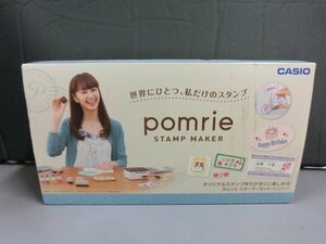 ★l★★未使用　CASIO　スタンプメーカー pomrie ポムリエ　STC-W10-SET