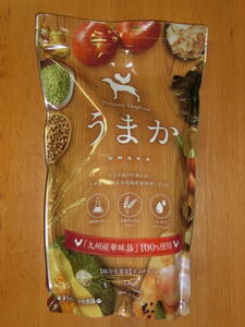 新品即決■ドッグフード　うまか　九州産華味鳥100％使用　1.5㎏　日本製