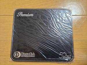 新品 Diners Club Premium 50周年 マウスパッド ダイナースクラブ プレミア 非売品 未開封