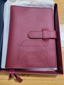 新品 TOYOTA 70周年記念　ブックカバー トヨタ レザー レクサス LEXUS