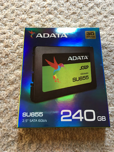 ★　送料無料 新品未開封　 ADATA　SU655　2.5インチ SSD　240GB