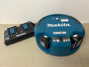 【1円スタート！】makita マキタ ロボットクリーナー RC200D 本体 バッテリー2個　2口急速充電器　リモコン付属　2口