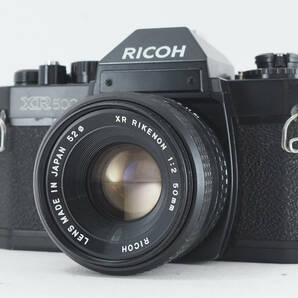 ★良品★ リコー RICOH XR RIKENON 50mm F2 初期 レンズ XR500 ボディセット #TA2226の画像1