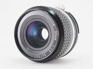 ★実用品★ ニコン NIKON AI-S NIKKOR 35mm F2.8 ★グリス抜け #TA2417