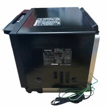 東芝 過熱水蒸気オーブンレンジ 30L 石窯ドーム 350℃ 2段調理 ER-TD5000(K) 薄型コンパクト グランブラック　1121S16060_画像4