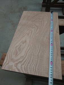 たも　No.1209-C　無垢　乾燥材　板（長さ460㎜ｘ幅270㎜ｘ厚み45㎜）1枚　木材　DIY　棚板　小物作りに