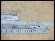 さしがね 3点 250mm×500mm + 300mm 30cm ステン 直尺 差し金 指し金 曲尺 指矩 Ｌ型定規_画像8