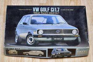 【FUJIMI】1/24 VW GOLF Ci1.7 フォルクスワーゲンゴルフ 絶版 旧車 昭和レトロ