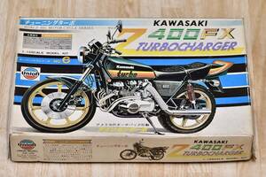 ①【ユニオン】1/15 カワサキ Z400FX ターボ カスタム KAWASAKI Z400FX TURBO 当時物 旧車