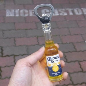 Corona Bottle Opener コロナ ボトルオープナー 栓抜き 面白おもしろグッズ ライム入り