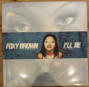 新品未開封：FOXY BROWN feat JAY-Z / I'LL BE