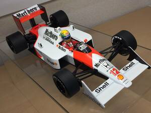 ミニチャンプス 1/18 マクラーレン ホンダ MP4/4 1998年 チャンピオン アイルトン セナ マルボロ タバコ 仕様 ジャンク Minichamps PMA 