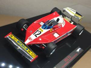 1/43 Hot Wheels Elite フェラーリ 312T3 完成品 1978年 ジル ビルヌーブ カナダGP 初優勝車 Ferrari F1 ホットウィール SPARK Tameo BBR