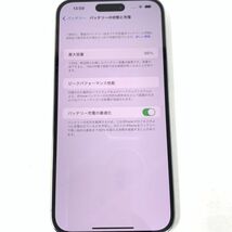 【ジャンク品】iphone 14 Pro Max/512GB/シルバー/98％/0553_画像9