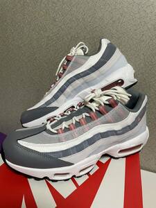 【未使用】NIKE AIR MAX 95 VAST GREY/RED STARDUST-COOL GREY ナイキ エア マックス95 28cm