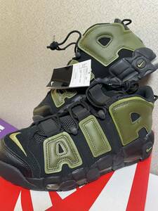 【未使用】NIKE ナイキ AIR MORE UPTEMPO '96 エア モア アップテンポ '96 DH8011-001 ブラック x カーキ 27.5cm