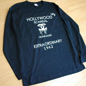 Lサイズ-hollywoodScandalロングTシャツhs42/no9bk-Bの画像7