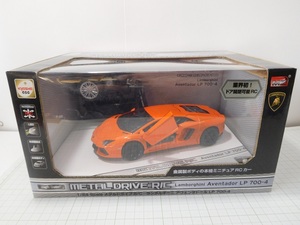 ◎【トイラジコン】KYOSHO EGG/京商　ランボルギーニ　メタルドライブR/C　1/24　アヴェンタドール LP 700-4 