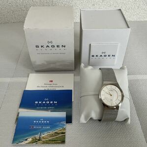 ☆SKAGEN 233LGSC メンズ腕時計 ☆税込み整理出品！☆コメントを必ず全てお読み頂きご納得の上ご入札下さいませ。